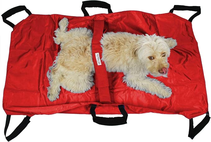 Walkin' Pet Heavy-Duty Emergency Animal Transport Stretcher (250 lb Limit)