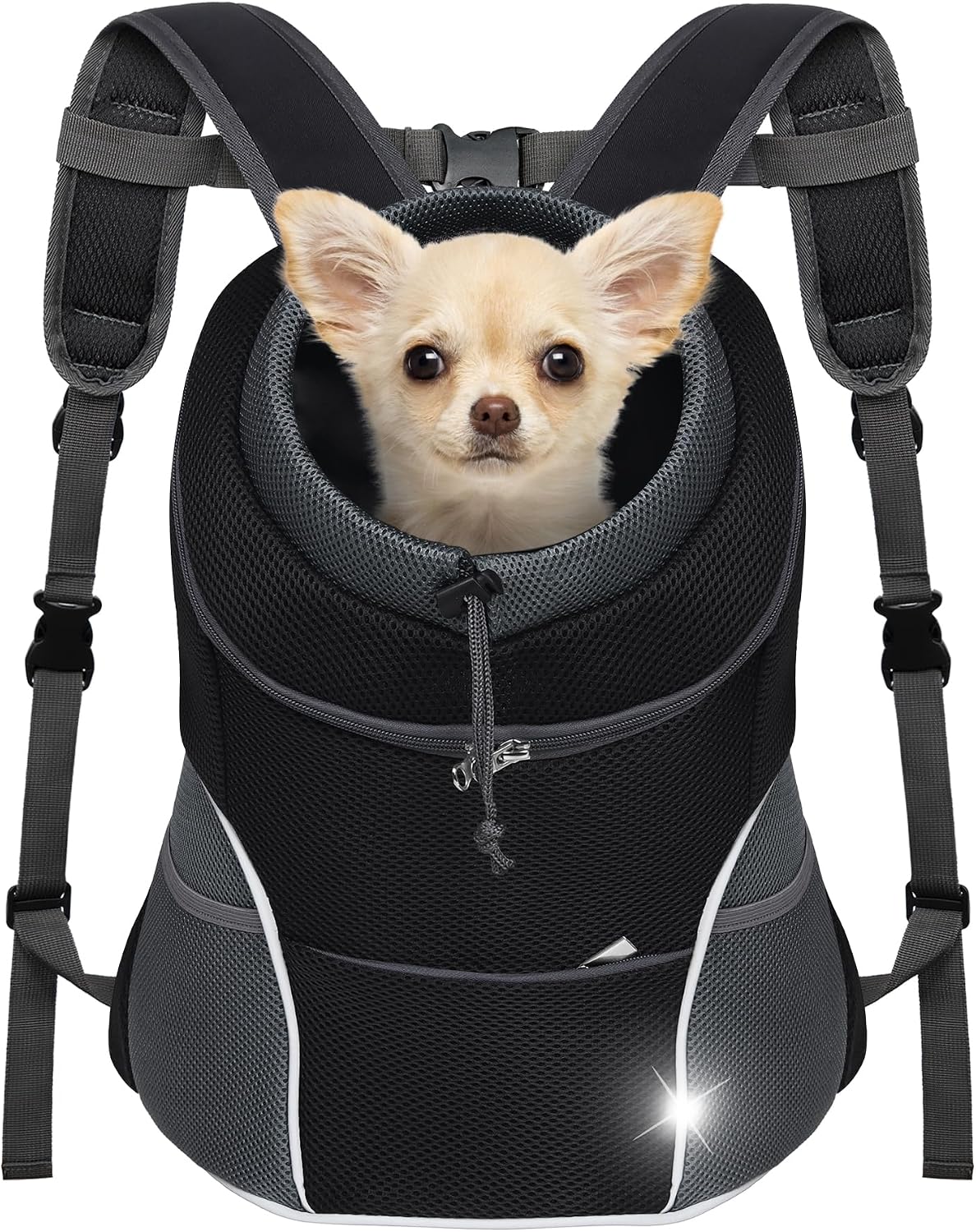 YUDODO Ergonomic Dog Front Carrier Backpack (Hands-Free Chest Sling)